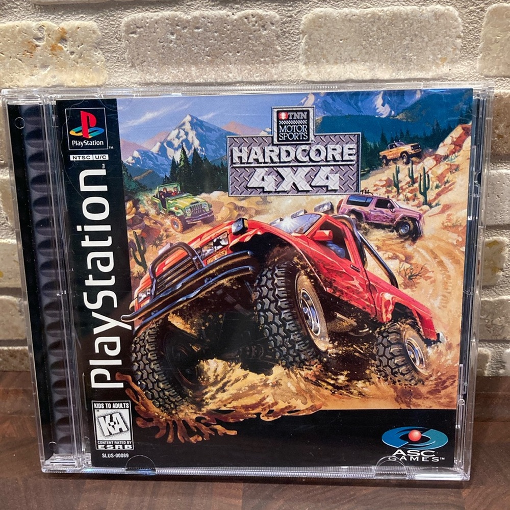 Like New PlayStation Hardcore 4x4 Game